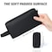 Reaeon Pencil Case Large Capacity Pencil Pouch Stationery Organizer Bag for Office College School Cosmetic Bag For Teens Adults Black