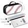 ROVOZAR Baseball Pen Box Large Capacity Pen Bag With Zipper Pouch For Women Men