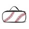 ROVOZAR Baseball Pen Box Large Capacity Pen Bag With Zipper Pouch For Women Men