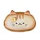 HSYHERE Super Cute Lovely Lucky Bread Toast Cat Pencil Case Big Capacity Large Soft Plush Happy Kitty Fluffy Clothes Zipper Pencil Box Case Makeup Bag Office Storage Holder Pouch Pen Bag Ginger Cat