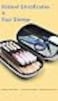 XZR Supercar Pen Case Box Bag Stocking Stuffers Large Capacity Organizer Cool Supercar Pencil Bag Storage Box EVA Material Nice Gift Black
