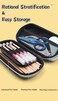 XZR Supercar Pen Case Box Bag Stocking Stuffers Large Capacity Organizer Cool Supercar Pencil Bag Storage Box EVA Material Nice Gift Black
