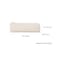 YONBEN Oxford Pencil Case Slim Pencil Pouch Durable Zipper Stationery Bag Small Travel UseCreamOxford