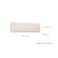 YONBEN Oxford Pencil Case Slim Pencil Pouch Durable Zipper Stationery Bag Small Travel UseCreamOxford