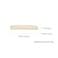 YONBEN Pencil Case Durable Pencil Pouch for Pens School Featuring Oxford Lap Design CreamOxford