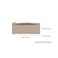 YONBEN Pencil Pouch for Teens School Office Supplies Pencil Case Cosmetic Bag Zipper KhakiFaux leather