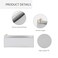 YONBEN Pencil Pouch for Teens School Office Supplies Pencil Case Cosmetic Bag Zipper KhakiFaux leather
