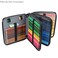 YOUNGCOL Colored Pencil Case 120 Slots Pencil Holder with Handle Strap Large Capacity Pencil OrganizerBlack