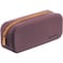 DIVERSEBEE Soft Silicone Pencil Case Aesthetic Pencil Pouch with Zipper Cute Pen Bag for School Bible Journaling Supplies and Accessories Pencil Organizer Grape
