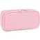 FlowFly Large Capacity Pencil Case for Kids Boys Girls Zippered MultiFunctional Pen Pouch Soft Portable Pencil Bag for School Teens Students Pink