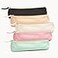 XJMWXHFC 5Pcs Small Pencil Cases Pencil Pouch with Zipper Cosmetic Makeup Bag Multifunction Stationery Organizer for Home Office Vacation Black Green White Pink Beige