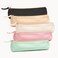 XJMWXHFC 5Pcs Small Pencil Cases Pencil Pouch with Zipper Cosmetic Makeup Bag Multifunction Stationery Organizer for Home Office Vacation Black Green White Pink Beige