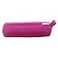 enyuwlcm Enyuwlcm Heavy Canvas Stationery Stylish Simple Pencil Bag and Durable Compact Zipper Pencil Case Pouch 1 Pack Pink