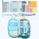 Homecube Pencil Case Big Capacity Waterproof Pencil Bag Oxford Makeup Pen Pouch Durable Stationery Bag Pen Holder Recommended Age Grade Two years and up