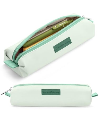 Mr. Pen Mr Pen Cute Pencil Case Pouch Multipurpose Canvas Bible Pencil Pouch Smooth Zipper Premium Material Neat Stitches Ideal for Stationery Cosmetics Electronics School Office Travel