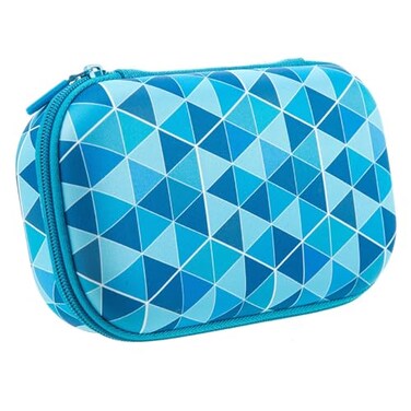 ZIPIT Blue Pencil Case for Kids Cute Pencil Box for School Large Capacity Stationery Organizer Box