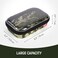 ZIPIT Clear Top Pencil Case for Kids Durable Pencil Box for School Large Capacity Stationery Organizer Box Camo