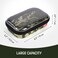 ZIPIT Clear Top Pencil Case for Kids Durable Pencil Box for School Large Capacity Stationery Organizer Box Camo