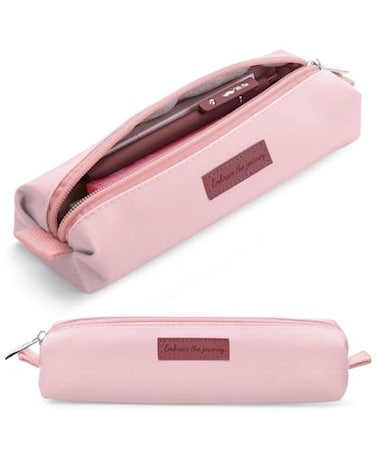 Mr. Pen Mr Pen Cute Pencil Case Pouch Multipurpose Canvas Bible Pencil Pouch Smooth Zipper Premium Material Neat Stitches Ideal for Stationery Cosmetics Electronics School Office Travel