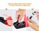 Bostitch Office Battery Pencil Sharpener Hinged Tray Colored Pencil Compatible Red BPS2RED