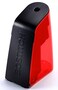 Bostitch Office Battery Pencil Sharpener Hinged Tray Colored Pencil Compatible Red BPS2RED