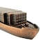 TREASURE GURUS, Treasure Gurus Bronze Metal Container Cargo Ship Replica Die Cast Novelty Toy Pencil Sharpener