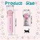 keepsweat 2 Pcs Cat Paw Cute Pencil Sharpener and 2 Pcs Retractable Eraser Push Pull Design Kawaii Cat EraserPencil Sharpeners Manual for Kids Rubber Aesthetic Erasers Student Home School Supplies