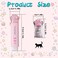 keepsweat 2 Pcs Cat Paw Cute Pencil Sharpener and 2 Pcs Retractable Eraser Push Pull Design Kawaii Cat EraserPencil Sharpeners Manual for Kids Rubber Aesthetic Erasers Student Home School Supplies