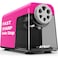 AFMAT Heavy Duty Electric Pencil Sharpener 6 Holes Auto Stop Pencil Sharpeners Plug in Classroom Pencil Sharpener for 611mm Pencils Super Fast Save Pencils Teacher Must Have PSX1
