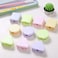 BieFuDan 12 PCS Pencil Sharpeners Cute Pencil Sharpener Manual Pencil Sharpener for No2ColoredArt Pencils Handheld Pencil Sharpeners Home Office Supplies Cookie Shape