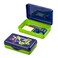 It's Academic Its Academic Pencil Box Kit Includes Ruler Sharpener Durable Plastic for School Office Supplies Blue Gaming Design