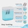 Enday Pencil Sharpener Dual Hole Manual Blue Jumbo Crayon Sharpener with Cover and Bin Handheld Color Pencil Sharpeners for Large Standard Pencils Also Available in Red Green Purple 1 Pc By