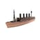 TG,LLC Treasure Gurus Metal Bronze Model Replica Cruise Ship Ocean Liner Die Cast Toy Pencil Sharpener
