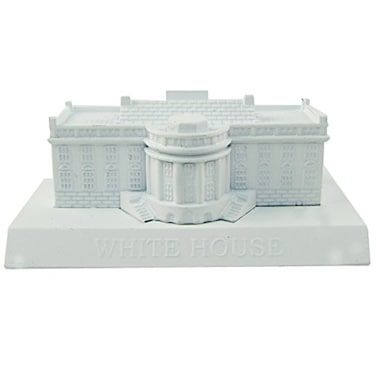 TG,LLC Treasure Gurus US White House Souvenir Metal Building Replica Die Cast Novelty Pencil Sharpener