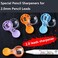 WEKOIL 20 Lead Pointer Pencil Sharpener Mini 2mm Leads Sharpener Portable Handheld Sharpener for 20mm Pencil Lead Refills at Office Home Pack of 6