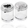 WEKOIL Manual Pencil Sharpener Double Holes Duty Metal Sharp Blade Jumbo Crayon XL Sharpener with Large Round Catches Sharpening Regular Pencils HB Graphite Colored Pencils for Teachers Artists