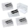 WEKOIL Pencil Sharpeners Metal Dual Double Hole Hand Held Sharpener with Case Catching Shavings Manual Sharpener Bulk Pack 4 Sharpening Colored Wood Cased HB 2 Pencils Jumbo Crayon Cosmetic