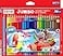 Fatih Jumbo Colored Pencils Set of 24 with X Big Pencil Sharpener Pre School Special Learners