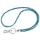 Artscope ID Card Holder Lanyard 348 All Around Bling Crystal Neck Strap Lanyard Womens Chain ID Badge Holder Necklace Blue