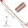 Artscope ID Card Holder Lanyard 348 All Around Bling Crystal Neck Strap Lanyard Womens Chain ID Badge Holder Necklace Champagne