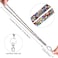 Artscope ID Card Holder Lanyard 348 All Around Bling Crystal Neck Strap Lanyard Womens Chain ID Badge Holder Necklace Colorful