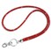 Artscope ID Card Holder Lanyard 348 All Around Bling Crystal Neck Strap Lanyard Womens Chain ID Badge Holder Necklace Red