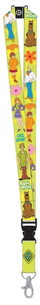 Ata-Boy AtaBoy Scooby Doo Lanyard Badge Holder Munchies Run Lanyards for ID Badges Scooby Doo Gifts Merchandise