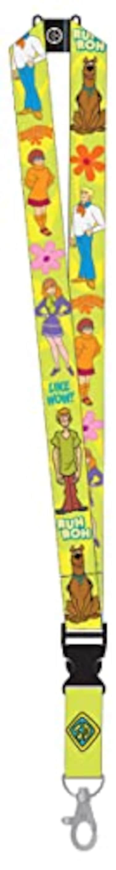 Ata-Boy AtaBoy Scooby Doo Lanyard Badge Holder Munchies Run Lanyards for ID Badges Scooby Doo Gifts Merchandise
