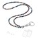 C&L Accessories CL Accessories Lanyard for ID Badges Holder Beaded Cute Lanyard for Keys Neck Lanyards for Glasses Chain Strap for Women Indian Agate