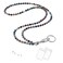 C&L Accessories CL Accessories Lanyard for ID Badges Holder Beaded Cute Lanyard for Keys Neck Lanyards for Glasses Chain Strap for Women Indian Agate