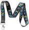 Execucat School Subjects Lanyard Keychain ID Badge Holder Science