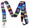 Execucat Sugar Skulls Digital Stitching Pattern Lanyard Keychain ID Badge Holder