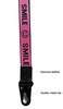 FORZEN Cool LanyardsNeck Strap Key Chain Holder Neck Lanyards for KeysWallets and ID Badge Holders fluorescent pink