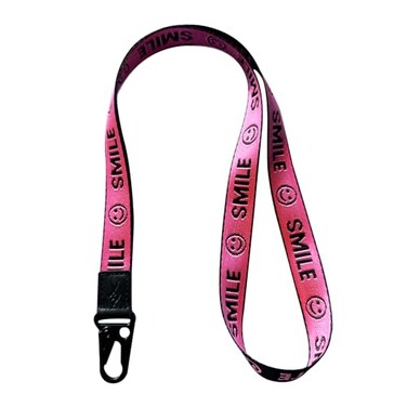 FORZEN Cool LanyardsNeck Strap Key Chain Holder Neck Lanyards for KeysWallets and ID Badge Holders fluorescent pink